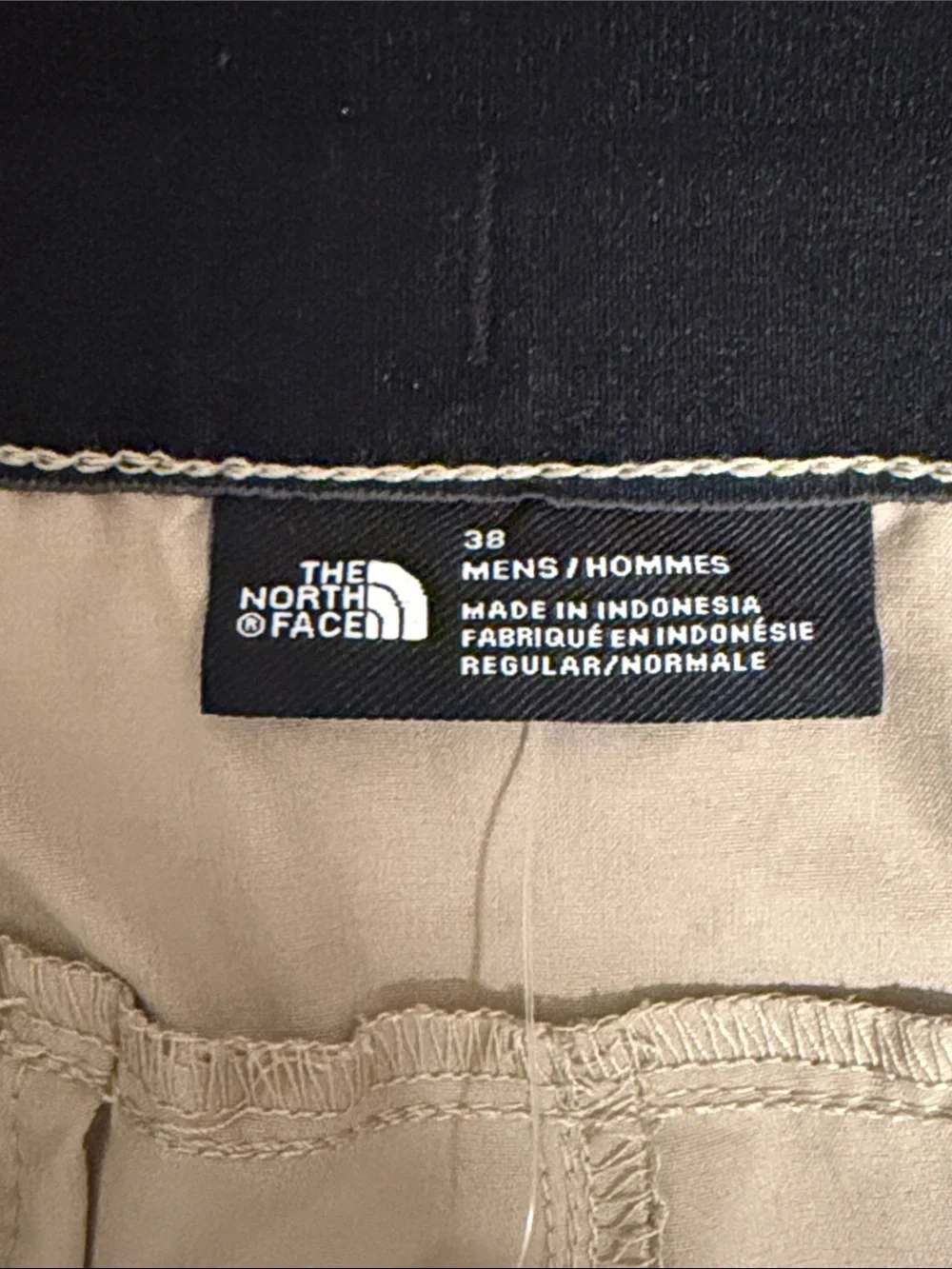 The North Face Men's Beige Paramount Trail Convertible Hiking Pants Sz. 38 NWT